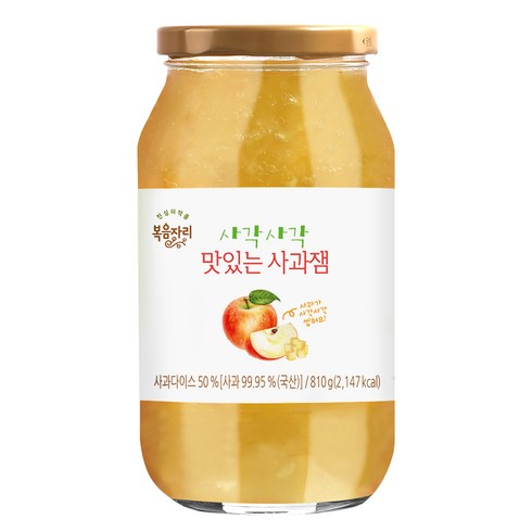 사과쨈 - 복음자리 사각사각 사과잼, 810g, 1개