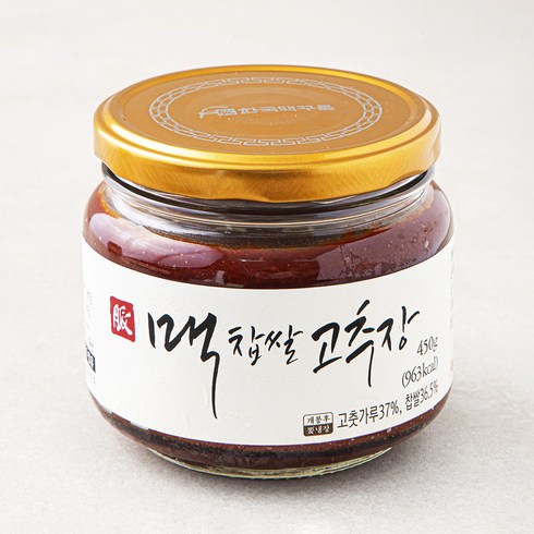 맥고추장 - MAEK 찹쌀 고추장, 450g, 1개