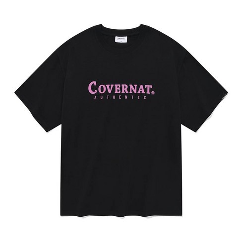 커버낫모자 - 커버낫 어센틱 로고 티셔츠