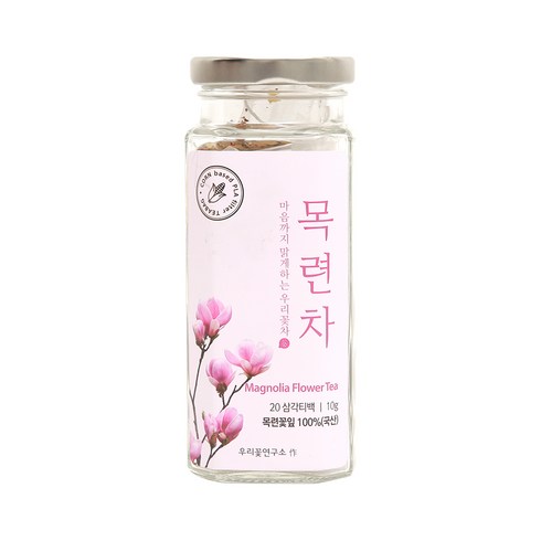 우리꽃연구소 목련차 삼각티백, 0.5g, 20개입, 1개