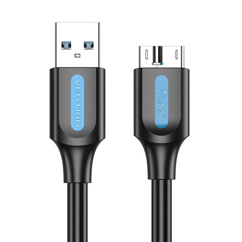 벤션 USB3.0 A to 마이크로 B 고속 케이블, 1개, 0.25m