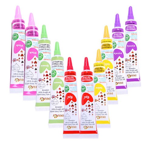 상상앤드 초코 데코 펜 딸기 2p + 메론2p + 사과 2p + 바나나 2p + 포도 2p 세트, 20g, 1세트