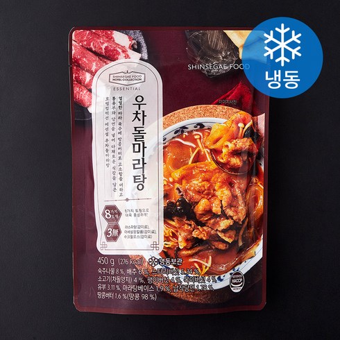 마라탕키트 - 신세계푸드 호텔컬렉션 에센셜 우차돌 마라탕 (냉동), 450g, 1개