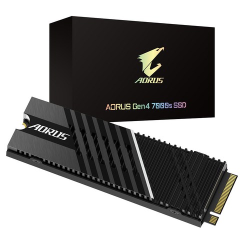 기가바이트 AORUS Gen4 7000s SSD 블랙, GP-AG70S1TB, 1TB