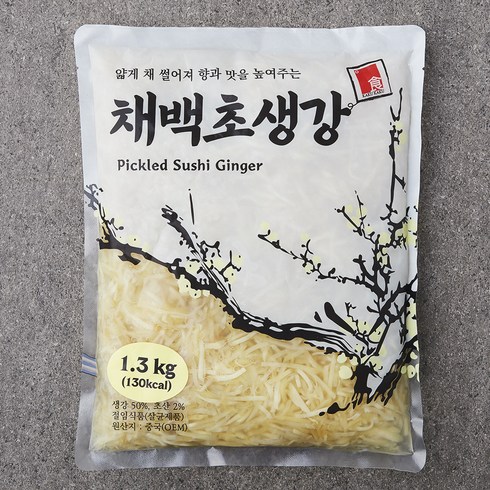 생강채 - 카쿠카쿠 채백초생강, 1.3kg, 1개