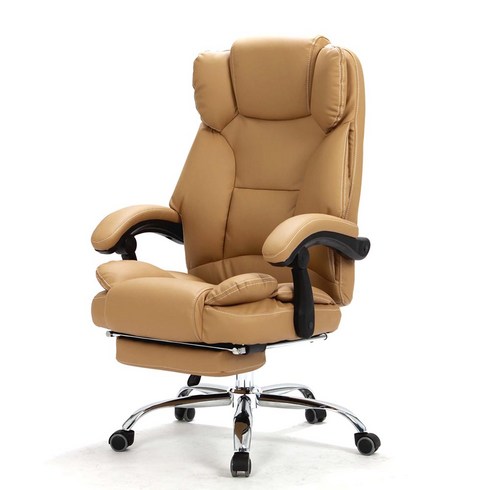 2023년 가성비 최고 컴퓨터의자 - 파파가구 아우디 침대형 의자, 브라운