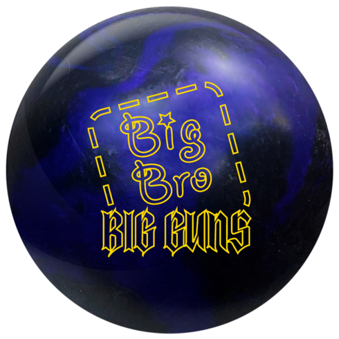 스웨그 로드필드 BIG BRO BIG GUNS 볼링공, BLACK + PURPLE