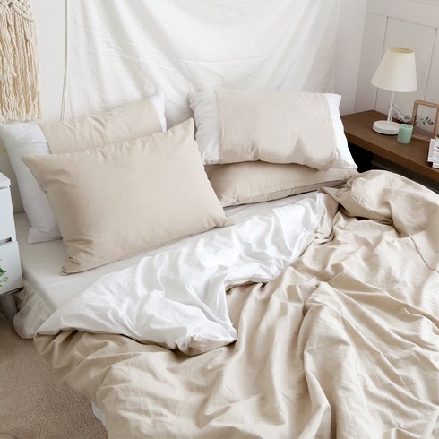 까사베르데 이안 린넨 이불커버 + 베개커버 2p 세트