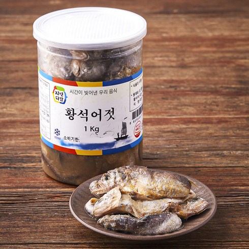 황석어 - 자연다감 황석어젓, 1kg, 1개