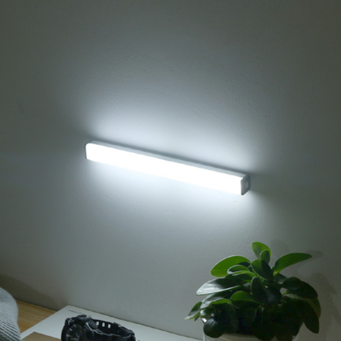센서등 - 무선 LED 충전식 센서등 10cm, 쿨화이트, 1개