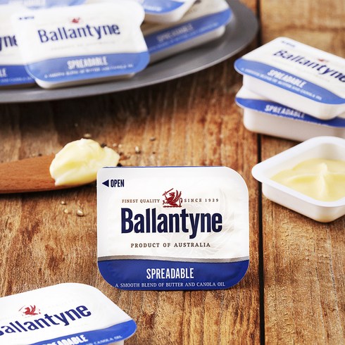 버터스프레드 - Ballantyne 스프레더블 버터 20입, 140g, 1개