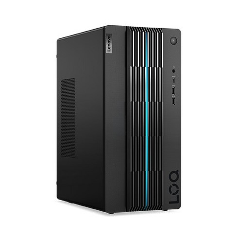 레노버 LOQ TOWER 17IRB i5 데스크탑 Raven Black 90VH000CKR (i5-13400 WIN미포함 NVMe 256GB DDR4 8GB), 기본형