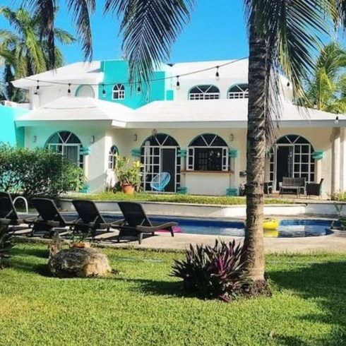 [칸쿤] Cancun Family ideal Villa, private pool and garden