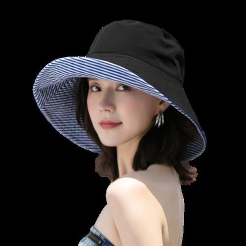 자와선차단 버킷햇 챙 넓은 여성 챙모자