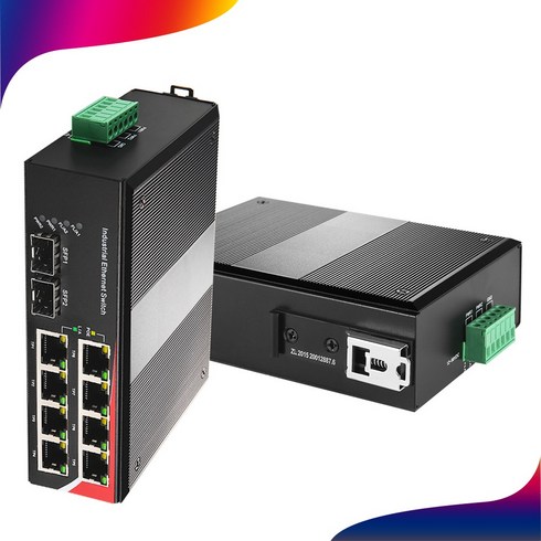 넥스트 NEXT-POE1528GDT 산업용 1000Mbps 2SFP+POE 8포트 광스위치