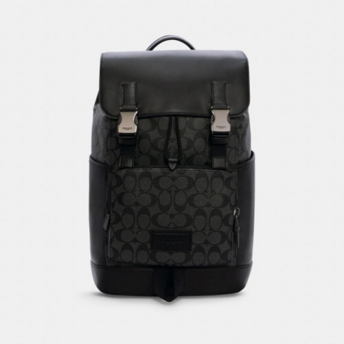 [코치]트랙 백팩 시그니처 패턴Track Backpack In Signature Canvas(C2712-002)