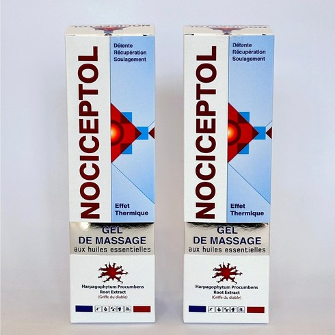 노시셉톨 40ml / 120ml 바르는 파스 휴대용 겔 파스 결림 염좌 어깨 무릎 허리 다리 손가락 관절 발가락 골프 테니스 엘보우 마사지젤, 2개, 1개