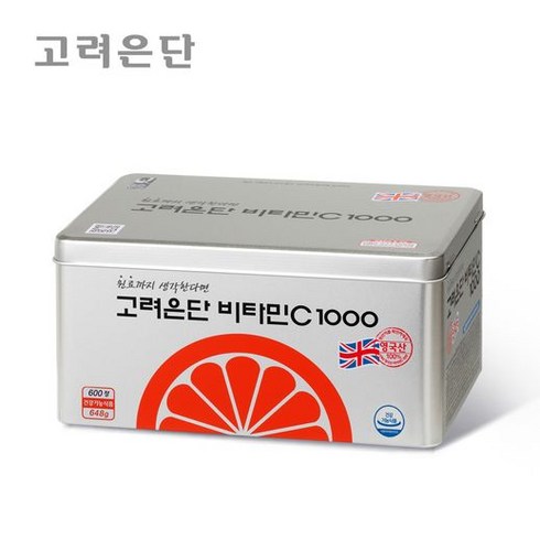 2023년 가성비 최고 고려은단비타민c1000 - 고려은단 비타민C 1000, 600정, 1개