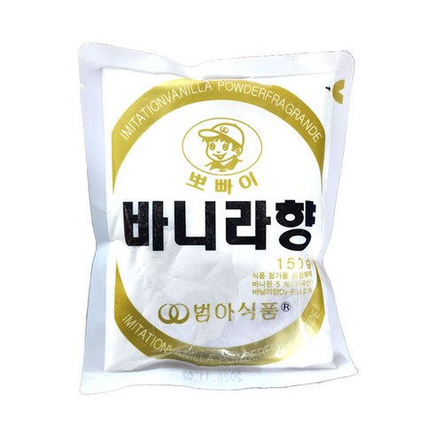 바닐라향 - 범아식품 뽀빠이 바닐라향 분말 150g, 1개