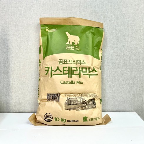곰표 카스테라믹스 10kg, 1포