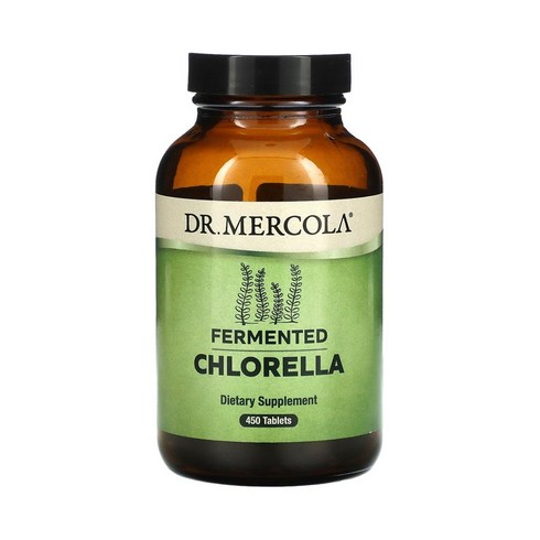 닥터머콜라 Dr. Mercola 발효 클로렐라 450정, 1개, 450개