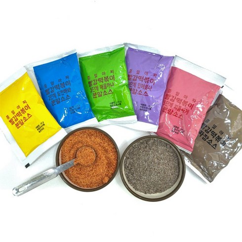 쭝일아찌 빨강떡볶이 소스, 5단계, -