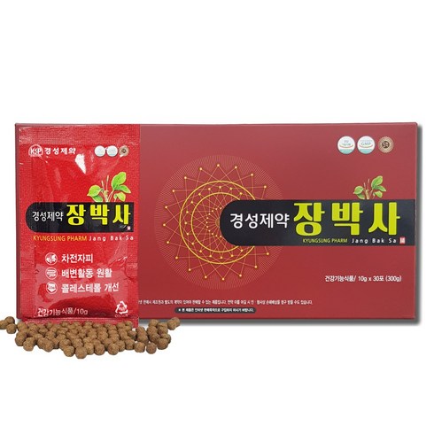 [임박 상품] 경성제약 장박사 1박스300g(10gx30포)/유통기한(소비기한) 10월 임박 상품/장건강 쾌변 차전자피 배변활동, 1개, 300g