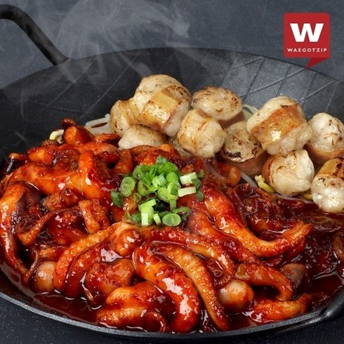 외갓집 [외갓집] 매콤칼칼 한우 대창 쭈꾸미 320g X 2팩, 2개