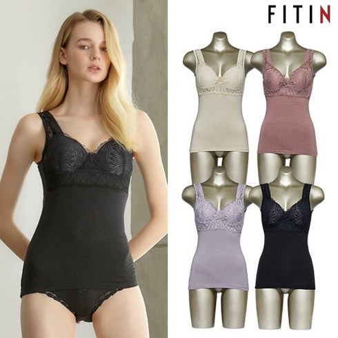 [23년신상] 피트인 코튼브라란쥬 4세트