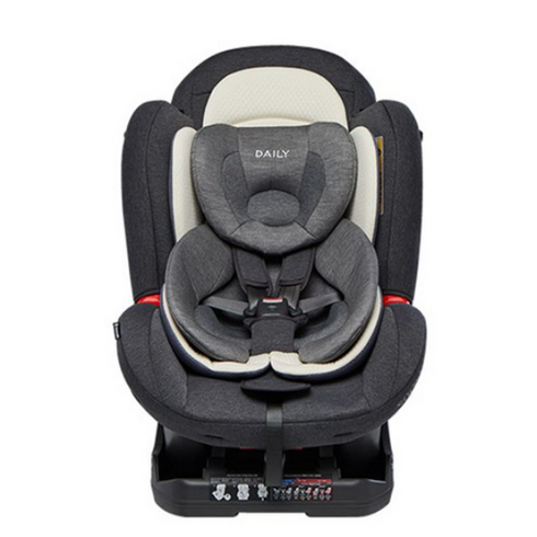 순성데일리카시트 - 순성 ISOFIX 데일리 카시트 고정형 + 쿨시트, 2세트, 제트그레이