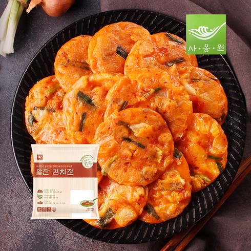 사옹원김치전 - 사옹원 알찬김치전, 1kg, 1개