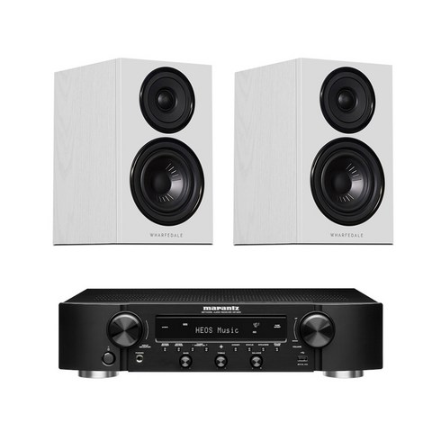 마란츠 NR-1200 + 와피데일(Wharfedale) Diamond 12.0 네트워크 오디오 세트, 스피커(화이트)