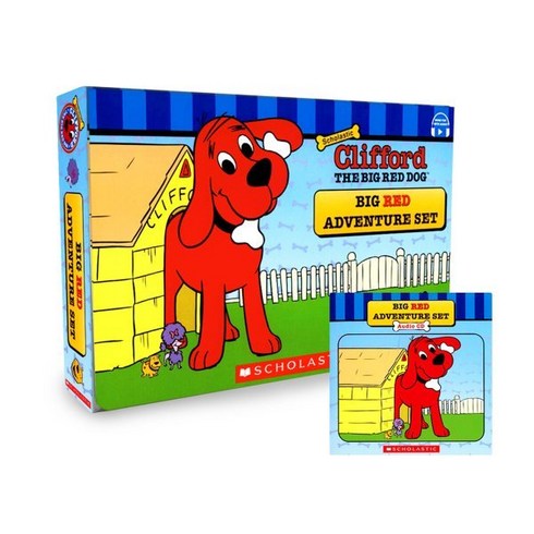 클리포드 - Clifford Big Red Adventure Set (with CD & Storyplus QR), Scholastic