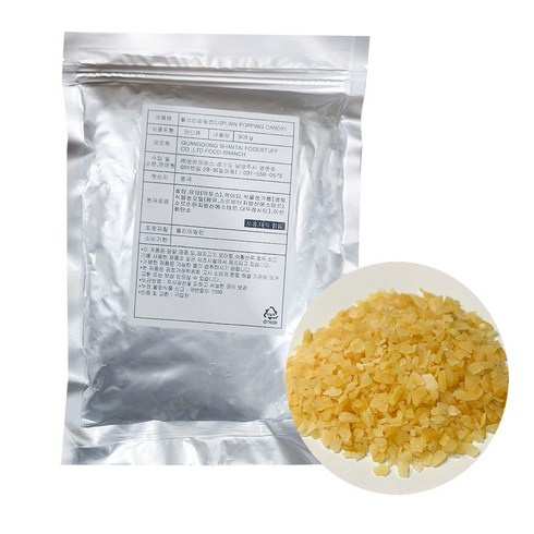 8211. 탄산캔디(퍼핑스타)-플레인500g, 1개, 500g