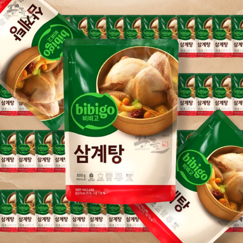 삼계탕 - 비비고 삼계탕, 800g, 3개