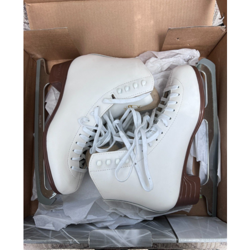 잭슨 스케이트 Jackson Artiste model 1790 figure ice skates size 10 B 여성 Mark IV $219 retail, 단일사이즈