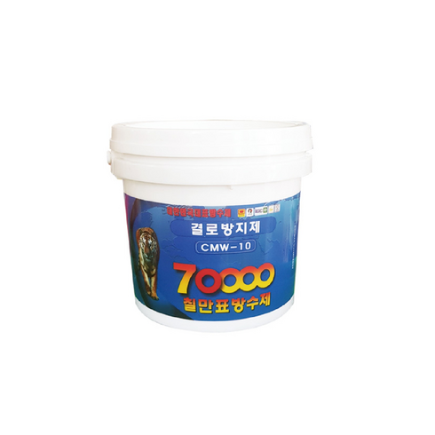 칠만표 CMW-10 결로방지제 4kg 친환경 곰팡이 방지페인트 간편 시공(붓+장갑)