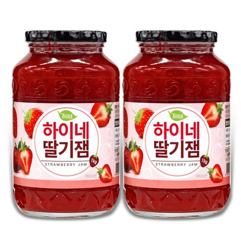 하이네 딸기잼 1kg, 2개