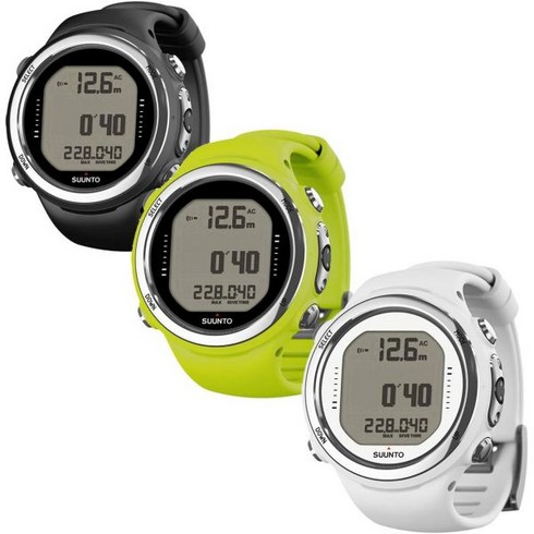SUUNTO D4I NOVO 화이트 USB 케이블 및 연장 스트랩 별도 판매