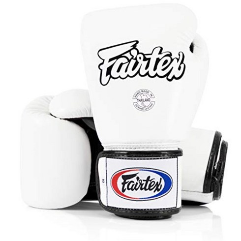 Fairtex 페어텍스 BGV1 무에타이 킥 복싱 글러브, White