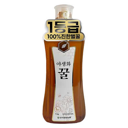 안상규벌꿀 - 한국양봉농협 야생화 꿀, 1개, 1kg