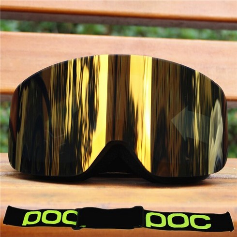 2023년 가성비 최고 poc보드고글 - POC- 스키 고글 남녀 공용 이중 UV400 스노우 보드 김서림 방지 안경 마스크 포함, [10] HX16 3