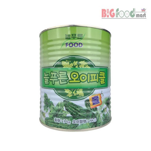 늘푸른 오이피클 홀 3kg, 1개