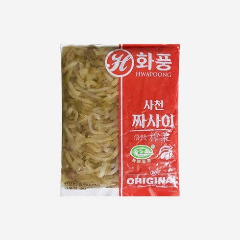 화풍 사천 짜사이, 1kg, 5개