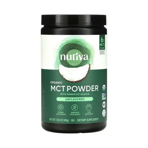 mct분유 - 누티바 MCT 분말 인공맛 무첨가 300g 파우더 가루, 1개