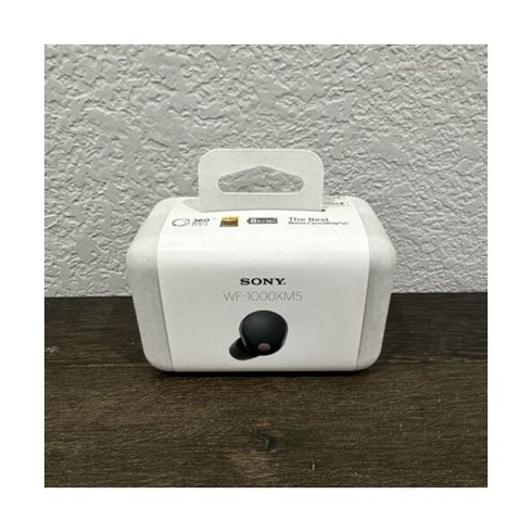 wf-1000xm5 - [관부가세포함] 소니 WF1000XM5-블랙 트루 와이어리스 노이즈 캔슬링 이어버드