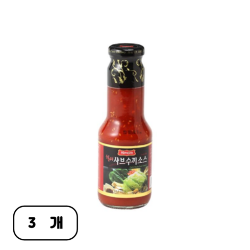 하이몬 칠리 샤브수끼소스, 300ml, 3개