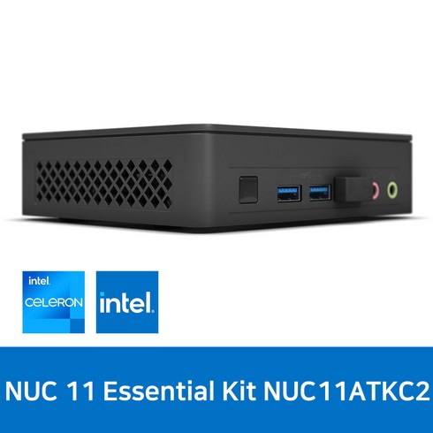 asusnuc - ASUS NUC 11 Essential Kit NUC11ATKC2 미니PC 베어본, 256GB, 8GB