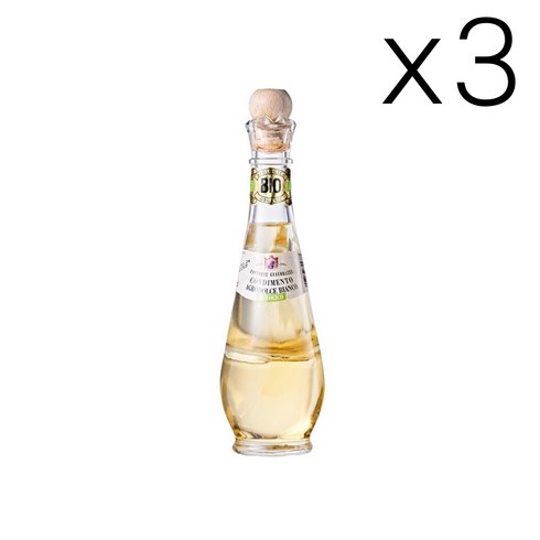 자코바찌 유기농 모데나 화이트 발사믹 콘디멘토 250ml x 3개 세트