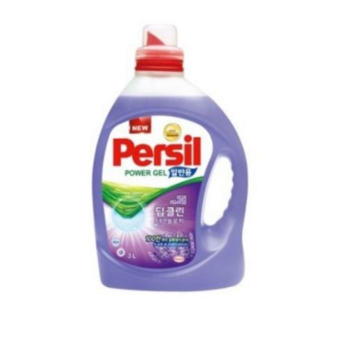 퍼실 딥클린 플러스 라벤더젤 액상세제 일반용 본품, 3L, 4개